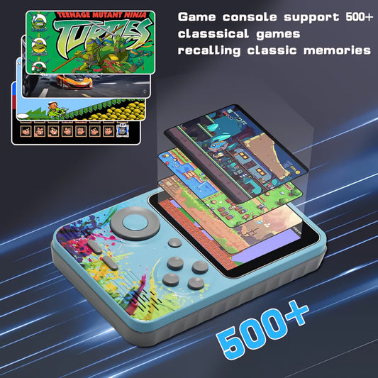 Mini Game Console with 500 Built-in Games