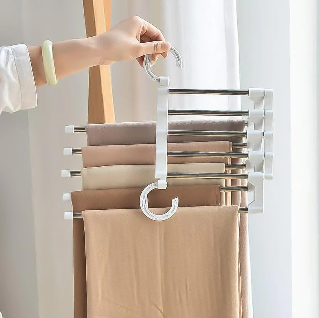 5-In-1 Cloth Steel Hanger