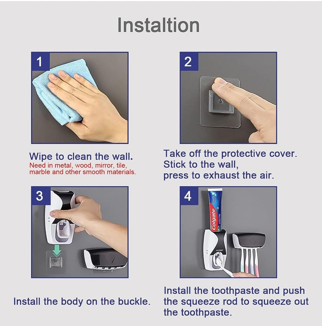 Automatic Toothpaste Squeezing Device