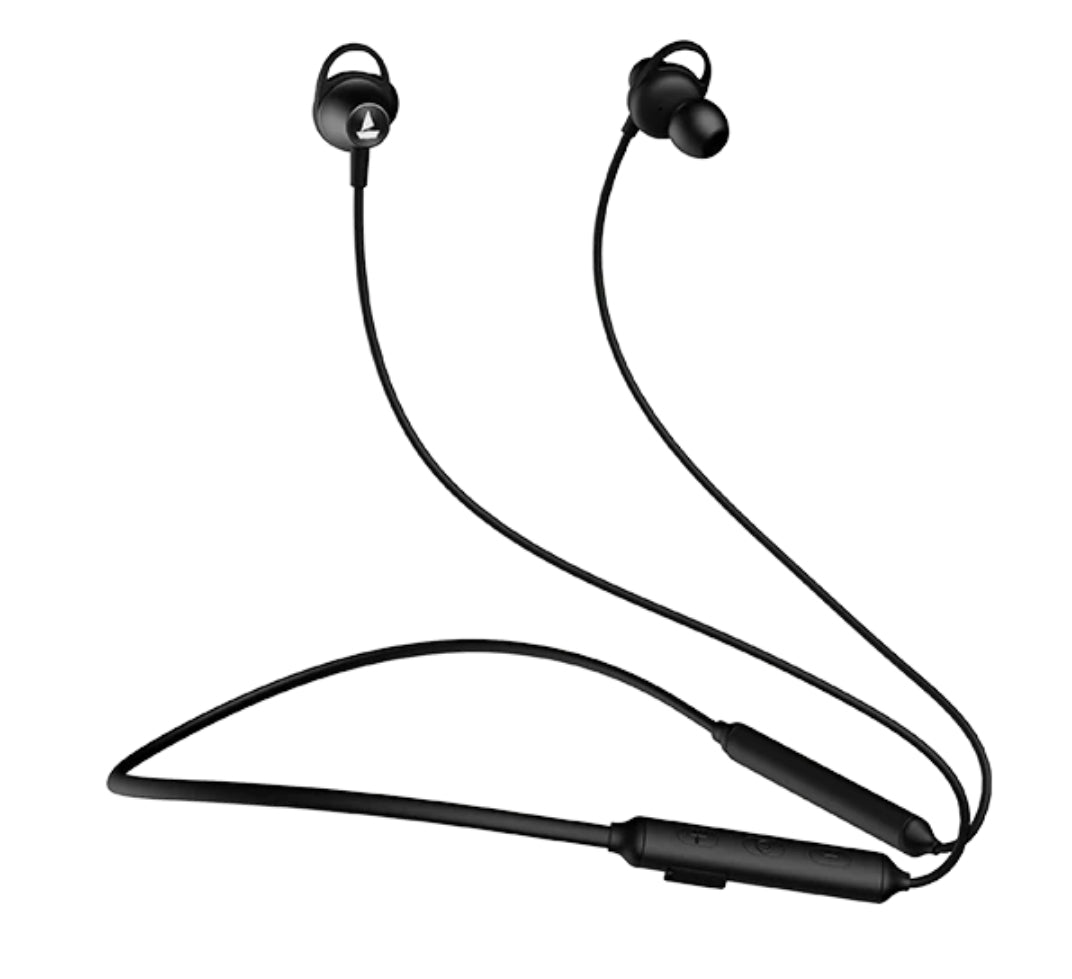 Boat Rockerz 245v2 Wireless Earphone Bluetooth V5.0 (Active Black)