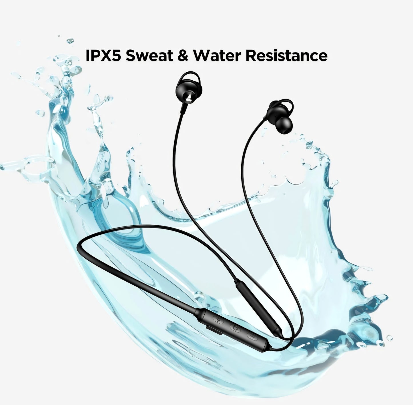 Boat Rockerz 245v2 Wireless Earphone Bluetooth V5.0 (Active Black)