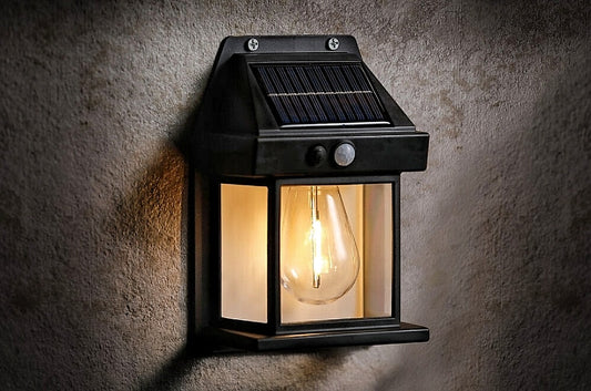 Outdoor Solar Wall Lantern