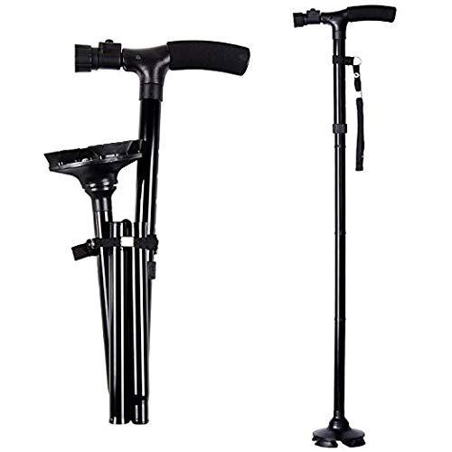 Folding Walking Cane With Adjustable LED Lights